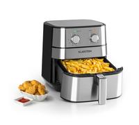 AeroVital Friggitrice ad Aria 1700W 5,4 Litri Timer Acciaio Inox argento