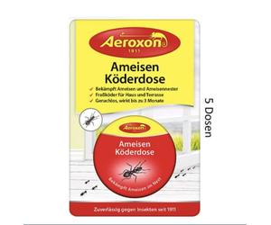 AEROXON Trappola per esche per formiche 5 pacchetti