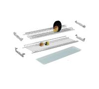 AERREGI KIT SCOLAPIATTI 56 cm PER PENSILI DA 60 cm | MODELLO COMPAGNUCCI | MODELLO ACCIAIO CROMATO