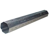 AERREGI Rullo Avvolgitore Ottagonale Liscio per Tapparella Misura 150 cm Ø 60 mm