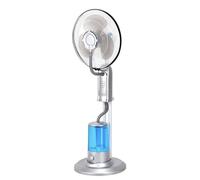 AERREGI Ventilatore Nebulizzatore 75W a Piantana con Telecomando - 40 cm, 3,2L, 3 Velocità e Modalità, Oscillante 70°, Timer 7,5H