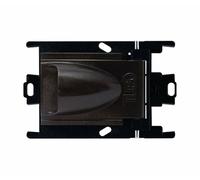 AERTECNICA - CORPO PRESA NEW AIR BTICINO AXOLUTE GRIGIO SCURO LUCIDO NA623