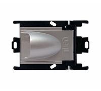 AERTECNICA - CORPO PRESA NEW AIR BTICINO LIGHT TECH / LIVING LIGHT GRIGIO METALLIZZATO NA621