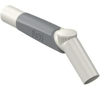 AERTECNICA - IMPUGNATURA TUBO' SOFT TOUCH Ø32 CON REGOLATORE DI PRESSIONE E RACCORDO GIREVOLE AP315T BIANCO