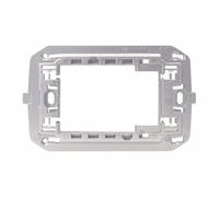 AERTECNICA - SUPPORTO ADATTATORE PER PLACCA GEWISS CHORUS GRIGIO METAL CHIARO LUCIDO NA691