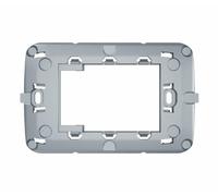 AERTECNICA - SUPPORTO ADATTATORE PER PLACCA VIMAR EIKON NEXT GRIGIO METALLIZZATO NA694