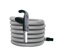AERTECNICA tubo flessibile elettrificato 9 mt Quick Flow 32mm per aspirapolvere con interruttore avviamento e variatore di velocità, AP239