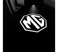 AERTQANVA 2 Pezzi Auto Benvenuto Lampada, per MG3 MG4 EV MG5 MG6 MG HS MG Marvel R MG ZS Car Interior Atmosphere Lamp,Decorazione della Luce del proiettore Laser della Porta