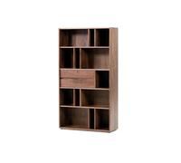 AERTSDFGT Librerie Libreria Scaffale in legno Camera da letto Figurine Vetrina Armadietto portaoggetti con anta ribaltabile Mobili per la Decorazione della Casa