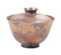 AERTSDFGT Tazzine da tè Piccole Ciotola in lamina d'argento cotta al forno, stile giapponese, in ceramica grezza, for il tè, vintage, in for uso domestico, set di alta qualità Zen Tazza da tè Kungfu