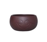 AERTSDFGT Tazzine da tè Piccole Tazza a bocca piccola, ciotola da tè in argilla viola e tazza degustazione abbinata a una teiera for l'arte del domestico
