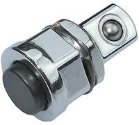 Aerzetix - Adattatore portapunte 1/4''mm per chiave combinata a cricchetto 10mm - lunghezza 19mm - in acciaio/Cr-V/ - C50042