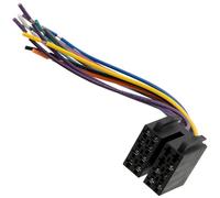 AERZETIX - C11030 - Connettore combinato ISO 13 pin 5+8 per autoradio - lunghezza 165mm - adattatore filo cablaggio presa auto