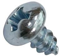 AERZETIX - C44628 - Set di 100 - Viti autofilettanti M3.5x6.5mm a testa tonda bombata - con impronta a croce PH - DIN7981 - in acciaio zincato - lamiera assemblaggio fissaggio serraggio foratura