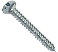 AERZETIX - C44633 - Set di 100 - Viti autofilettanti M3.5x32mm a testa tonda bombata - con impronta a croce PH - DIN7981 - in acciaio zincato - lamiera assemblaggio fissaggio serraggio foratura