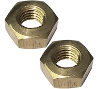 AERZETIX - C49406 - Set di 2 dadi M10 in ottone CuZn