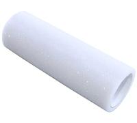 AERZETIX - C55272 - Rotolo di rete in tulle 15cm x 9m - colore: bianco brillante - per cucire abiti artigianato decorazione