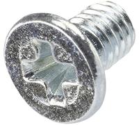 AERZETIX - C59626 - Set di 100 viti di metallo M3x5mm a testa fresata PH1 - DIN 965 - in acciaio al carbonio - durezza 4.8 - finitura zincata - per fissaggio vite cacciavite montaggio