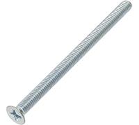 AERZETIX - C59667 - Set di 50 viti di metallo M4x60mm a testa fresata PH2 - DIN 965 - in acciaio al carbonio - durezza 4.8 - finitura zincata - per fissaggio vite cacciavite montaggio