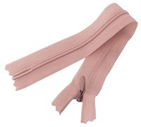 Aerzetix - C60572 - Set di 10 Cerniere Invisibili 20cm Non separabili - Cerniera Lampo - Colore Rosa Buio - pelletteria Jeans Pantaloni Vestito Gonna Abbigliamento Cucito