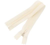 AERZETIX - C60875 - Set di 10 cerniere invisibili 25cm non separabili - cerniera lampo - colore bianco setoso - pelletteria jeans pantaloni vestito gonna abbigliamento cucito