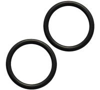 AERZETIX - C66390 - Set di 2 anelli di tenuta, tappo a vite del radiatore - materiale: FPM (gomma fluorurata) - compatibile con numeri OE 1H0121687, 1H0121687A
