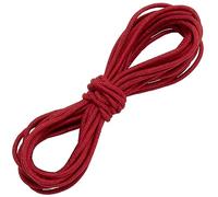 Aerzetix - C67277 - Elastico Decorativo Rotondo 5 Metri - Diametro 2mm - Colore Rosso Lampone