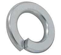 AERZETIX - C67567 - Set di 25 rondelle Grower freno a molla DIN127 - per bullone/vite M8 - in acciaio zincato - montaggio avvitato vite dado serraggio tenuta fissaggio meccanica