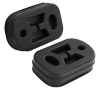 AERZETIX - C68561 - Set di 2 Supporti, silenziatore - blocco silenzioso di scarico - in gomma - compatibili con 175561, 175558, 9620378080