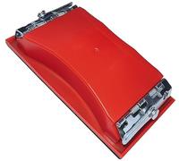 AERZETIX - C69287 - Blocco abrasivo manuale 160x85mm - supporto/blocco di levigatura per carta vetrata/abrasiva - utensile per muratura/cartongesso - levigatura/spianatura - in plastica