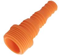 Aerzetix - C69706-5X Adattatore Raccordo per Tubo - Filettatura Maschio - per Rubinetto 3/4" - per Tubo Ø 16mm / 20mm / 25mm - in plastica - Colore Arancione