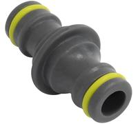 Aerzetix - C73264 - Raccordo Giunzione rapido a 2 Vie Maschio 1/2'' 16.66mm per Tubo di irrigazione - Lunghezza 50mm - in plastica - connettore Transizione Intermedio Lavaggio