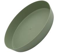 Aerzetix - C73867 - Set di 5 piattini sottovasi Ø interno170mm per vaso di fiori - colore verde oliva - in plastica - piante giardiniere