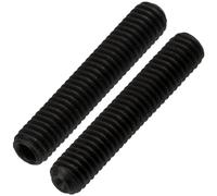 AERZETIX - C76062 - Set di 10 Vite di bloccaggio serraggio senza testa M3X16 mm con estremità concava ciotola 6 lati cavi - in acciaio - colore nero
