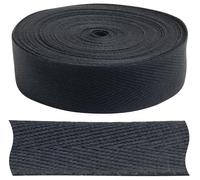 Aerzetix - C77632 - Nastro gallone Twill a Spina di Pesce 9 Metri x 20mm - in 79% Cotone e 21% Poliestere - Colore Blu Scuro