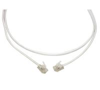 Aerzetix Cavo telefono RJ11 6P4P ADSL per modem Internet, 15 m