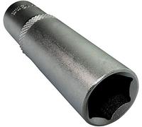 AERZETIX - Chiave a bussola - Profonda/estesa/lunga - 3/8x13mm - per avvitatura/cricchetto manuale/pneumatico - Corpo cilindrico - Esagonale/6 lati Allen - in acciaio CR-V - Colore argento - C45179