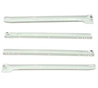 AERZETIX: Coppia guide di scorrimento a rulli per cassetti 25kg (40cm)