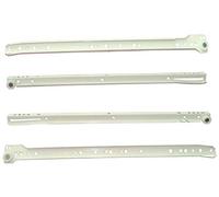 AERZETIX: Coppia guide di scorrimento a rulli per cassetti 25kg (45cm)