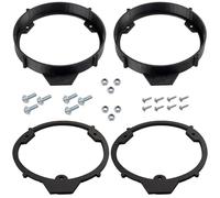 Aerzetix - Kit di 2 adattatori/supporti per altoparlanti Ø165mm | compatibile con Mercedes A-class W176, CLA W117 (porte anteriori e posteriori) e E-class W212 (posteriori)