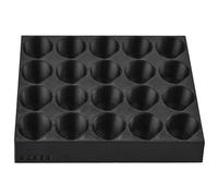 AERZETIX Organizer per batterie da 20 posti compatibile con Ryobi USB Lithium/plastica ABS