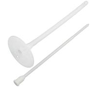 AERZETIX - Set di 10 tasselli per isolamento a battuta Ø8x175mm + 10 chiodi 180mm - in nylon - fissaggio per pannelli termici polistirene estruso espanso lana di roccia