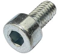AERZETIX - Set di 100 pezzi - Bulloni M4x8 - con testa esagonale interna - Ø4x8mm - DIN 912 - classe 8.8 - acciaio zincato - fai da te - attrezzo di montaggio/ferramenta - C47615