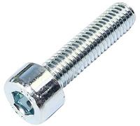 AERZETIX - Set di 100 pezzi - Bulloni M5x20 - con testa esagonale interna - Ø5x20mm - DIN 912 - classe 8.8 - acciaio zincato - fai da te - attrezzo di montaggio/ferramenta - C47640
