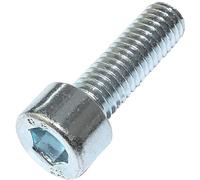 AERZETIX - Set di 100 Pezzi - Bulloni M6x20 - con Testa Esagonale Interna - Ø6x20mm - DIN 912 - Classe 8.8 - Acciaio Zincato - Argento - Fai da Te - Attrezzo di Montaggio/Ferramenta - C47661