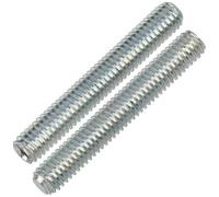 AERZETIX - Set di 12 Viti Grani Senza Testa M3x20mm con Punta Piatta - Impronta HEX1.5 a 6 Lati Cava - in Acciaio - Colore Argento