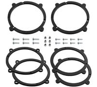 Aerzetix - Set di 2 adattatori per altoparlanti Ø130 mm | compatibile con Audi A3 8L