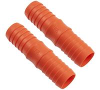 Aerzetix - Set di 2 Raccordo Giunzione per Tubi da Giardino 1 1/4" con Diametro Interno ∅32 mm | Connettore Plastica per Irrigazione | Accessorio per Riparazione Tubo Acqua