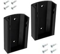 AERZETIX Set di 2 Supporti a parete per 1 batteria compatibile con Festool 12V / viti incluse/plastica ABS