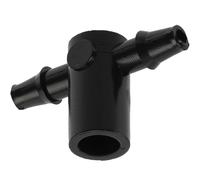 AERZETIX - Set di 25 Distributori a 2 Vie per Microirrigazione Ø5mm in Plastica per Sistema di Irrigazione Automatica a Goccia - Connettore Tubo